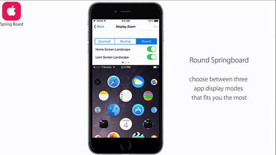 疑似蘋果iOS 9系統(tǒng)曝光 圖標(biāo)采用圓形設(shè)計(jì)