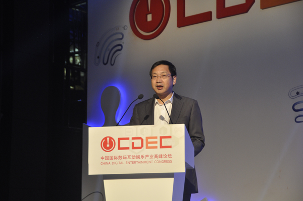 朱芝松:上海游戲銷售收入達(dá)377億