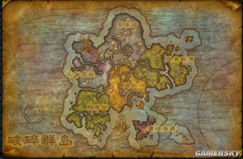 《魔獸世界：軍團再臨》新區域破碎群島預覽 探索上古遺跡