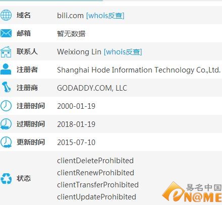 彈幕網站 bilibili.com bili.com 嗶哩嗶哩