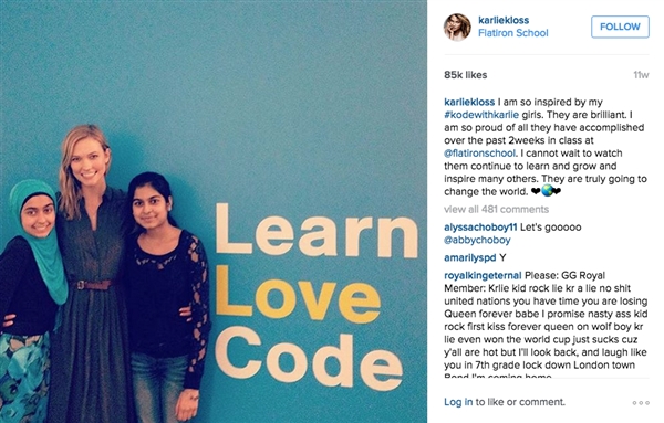 胸大腰細腿長的維秘超模 竟是女程序員