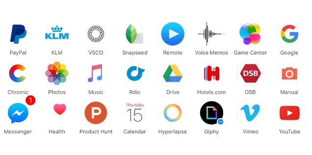 致APP圖標設計師：不要再隨便采用白色背景了