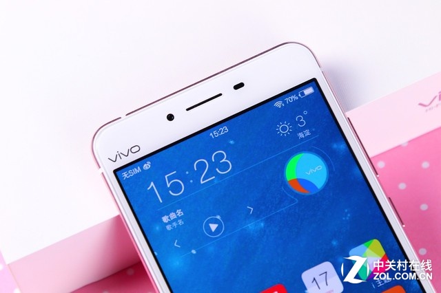 粉嫩迷人 玫瑰金版vivo X6Plus真機圖賞