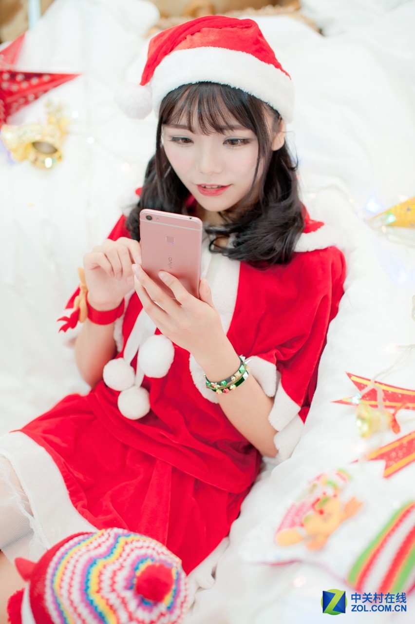 萌妹紙攜vivo X6&X6Plus陪你過圣誕