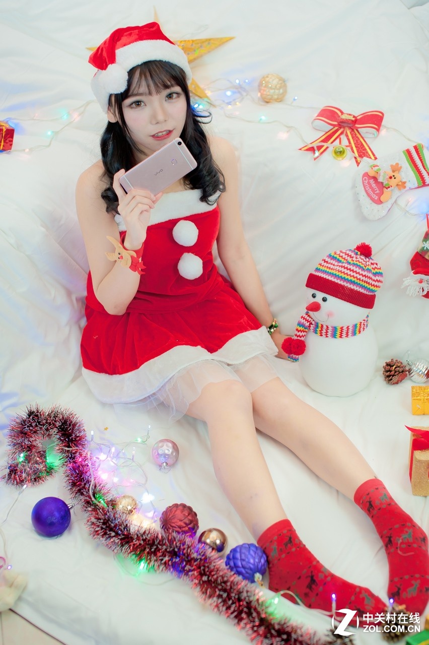 萌妹紙攜vivo X6&X6Plus陪你過圣誕