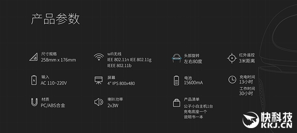 1880元！公子小白機器人發布：聲音識別國內最強