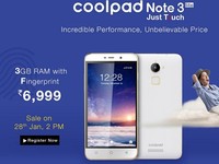 3GB內存+指紋識別 酷派新機印度售價680元