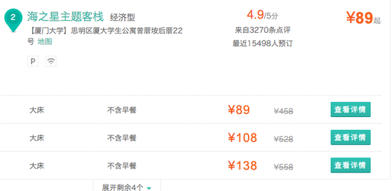 該客棧僅有23間客房,2014年6月份才有第一條評(píng)論,銷(xiāo)量要超1萬(wàn)5單,意味著該客棧自上線以來(lái),要每天滿員才能勉強(qiáng)達(dá)到)