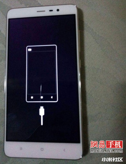 全網(wǎng)通紅米Note3升級后變磚圖