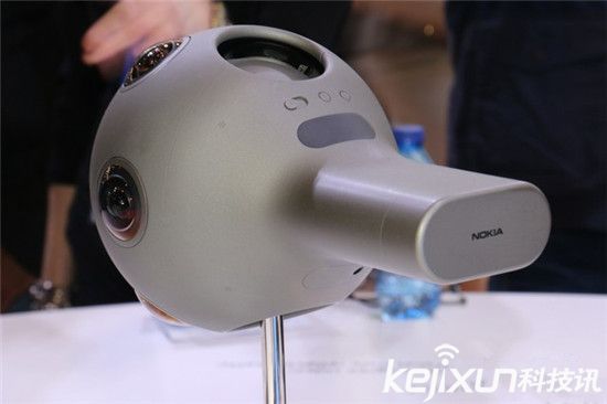 諾基亞MWC推專業級VR拍攝工具OZo:形似魚雷太奇葩