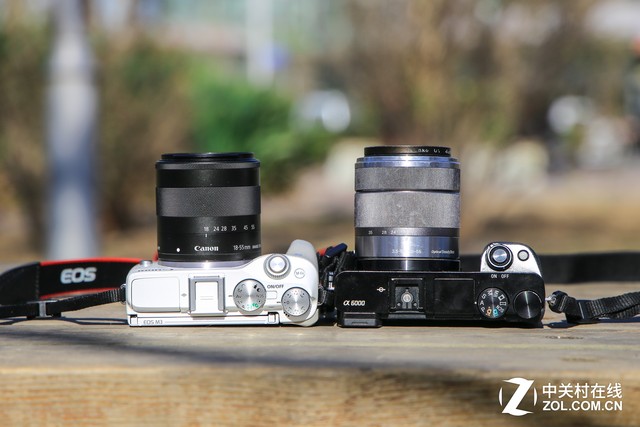 入門無反之爭 佳能M3對比索尼A6000