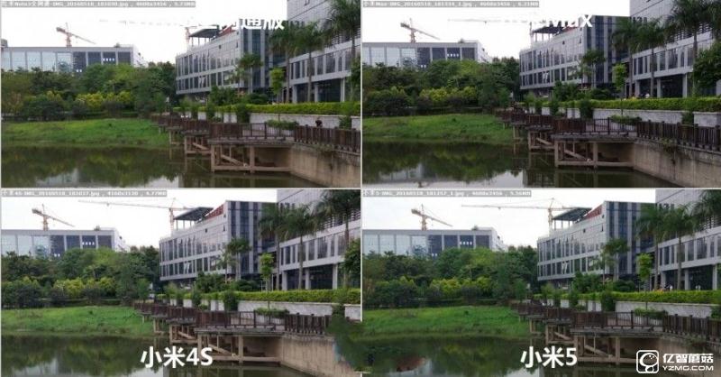 小米5/小米Max/紅米Note3全網(wǎng)通版/小米4s拍照對(duì)比評(píng)測(cè)