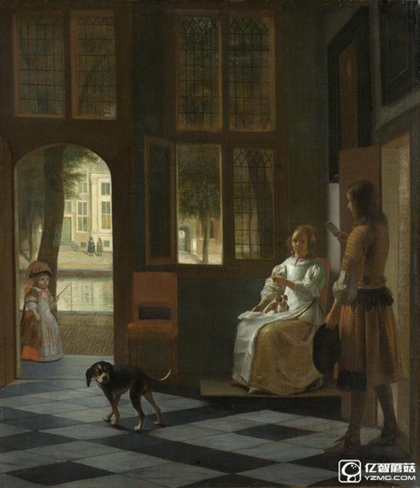 蘋果<a href=/mobile/ target=_blank class=infotextkey>手機</a>穿越了？庫克說這幅1670年的畫里有iPhone