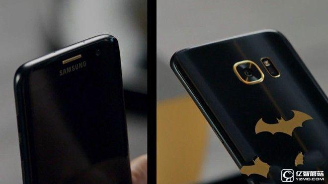 三星S7 Edge蝙蝠俠版和普通版有什么區別？對比圖賞