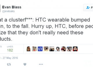 HTC智能手表將再次跳票   別期待了6月6日發布無望