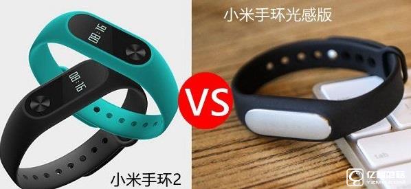 小米手環(huán)2和小米手環(huán)光感版有什么區(qū)別？小米手環(huán)光感版和2區(qū)別對比