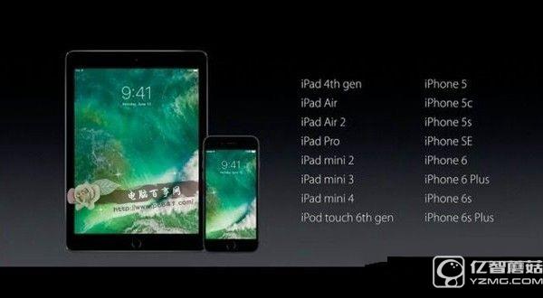 iOS 10支持哪些設備?iOS10支持iPhone4S嗎?