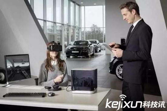 VR虛擬現實支持各種領域 買車也用VR虛擬現實？