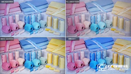 四款65智能電視畫質(zhì)對比 四款65智能電視畫質(zhì)對比