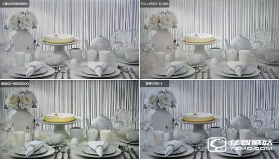 四款65智能電視畫質(zhì)對比 四款65智能電視畫質(zhì)對比