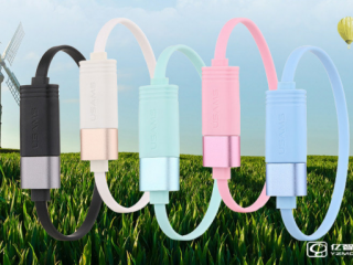 優尚金屬手環手機充電線:戴在手腕上的蘋果手機數據線