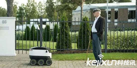快遞機器人靠不靠譜 在中國能否實行開來？