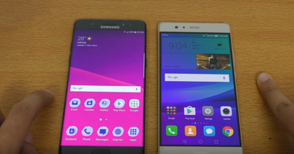 三星Note7與華為P9 Plus運行速度對比評測