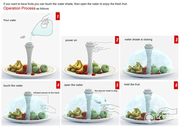 這設計絕了 水霧金鐘罩餐盤保鮮又保濕