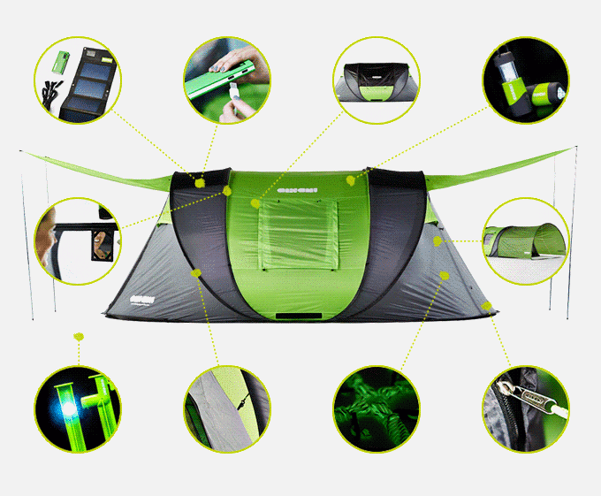 見識(shí)一下世界上最先進(jìn)的太陽(yáng)能高科技帳篷