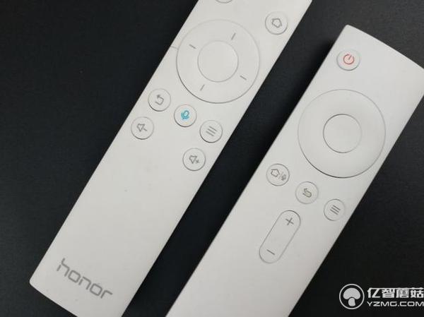 小米盒子3增強版和榮耀盒子Pro遙控器對比 小米盒子3增強版和榮耀盒子Pro遙控器對比