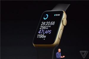 蘋果Apple Watch Series 2發布:支持防水