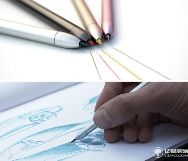 自動筆也能玩高端 首支磁力控制自動筆亮相