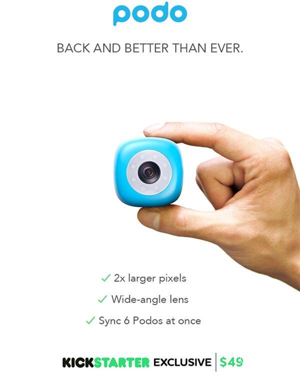 Podo迷你相機 記錄身邊最美的瞬間