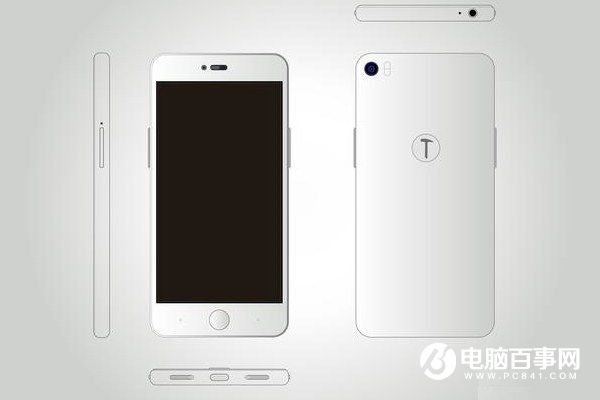 圓形Home鍵設(shè)計(jì) 錘子T3外觀與硬件配置曝光