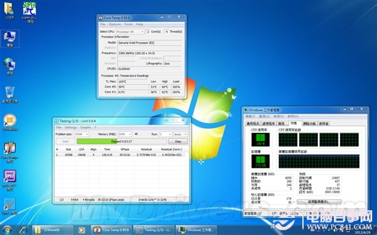 溫度表現(xiàn)不錯 Core i3-3240性能簡測