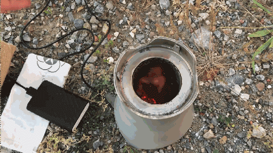 用了這款野營爐“巧婦可為無米之炊”