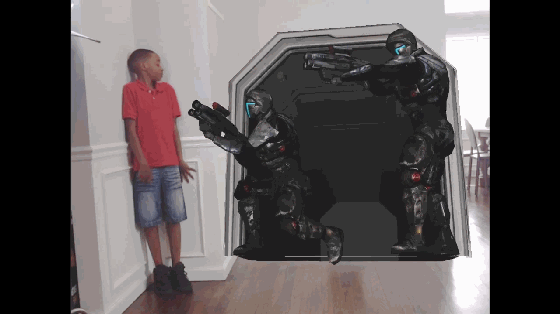 這款AR應用讓你實現英雄夢 送孩子的好禮物