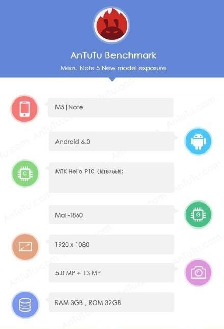 魅藍(lán)Note5配置曝光 萬年聯(lián)發(fā)科魅友又要失望了！