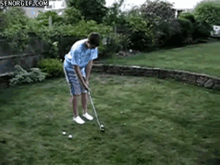 這是顆能當(dāng)教練的高爾夫球 “麒麟臂”都打不丟