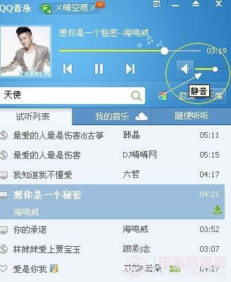 如果是播放音樂沒有聲音首先檢查音量設置