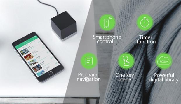 這個魔法小方塊 能讓你用<a href=/mobile/ target=_blank class=infotextkey>手機</a>控制所有家電