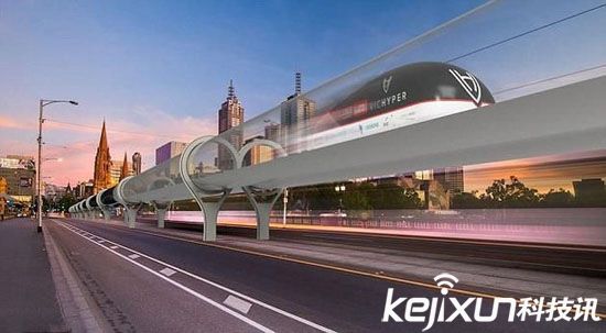 馬斯克超級高鐵原型設計:磁力運行時速760英里