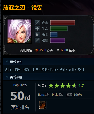 lol2016s6瑞文出裝以及強(qiáng)勢(shì)上單 瑞文的光速qa怎么練