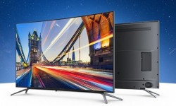 微鯨55寸智能曲面電視:4K HDR+語音