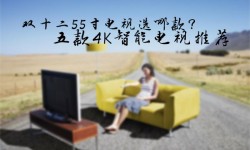 雙十二55寸電視選哪款？五款4K智能電視推薦介紹