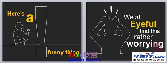 黑色背景的PPT幻燈片設(shè)計技巧