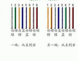 網線水晶頭接法詳細圖解