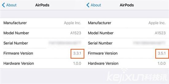 蘋果AirPods耳機固件升級 穩定性增強
