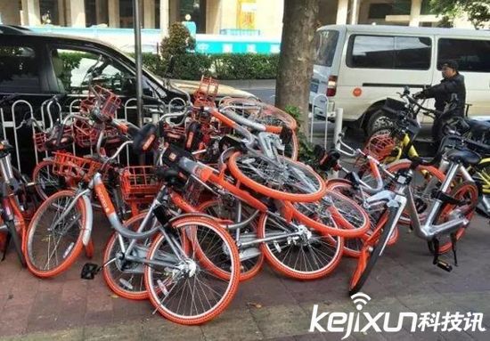 深圳收繳數千輛共享單車 惡性競爭?