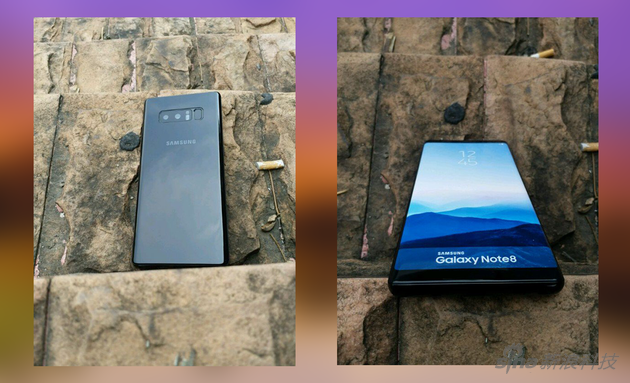 三星Note8野外真機圖/宣傳手冊曝光